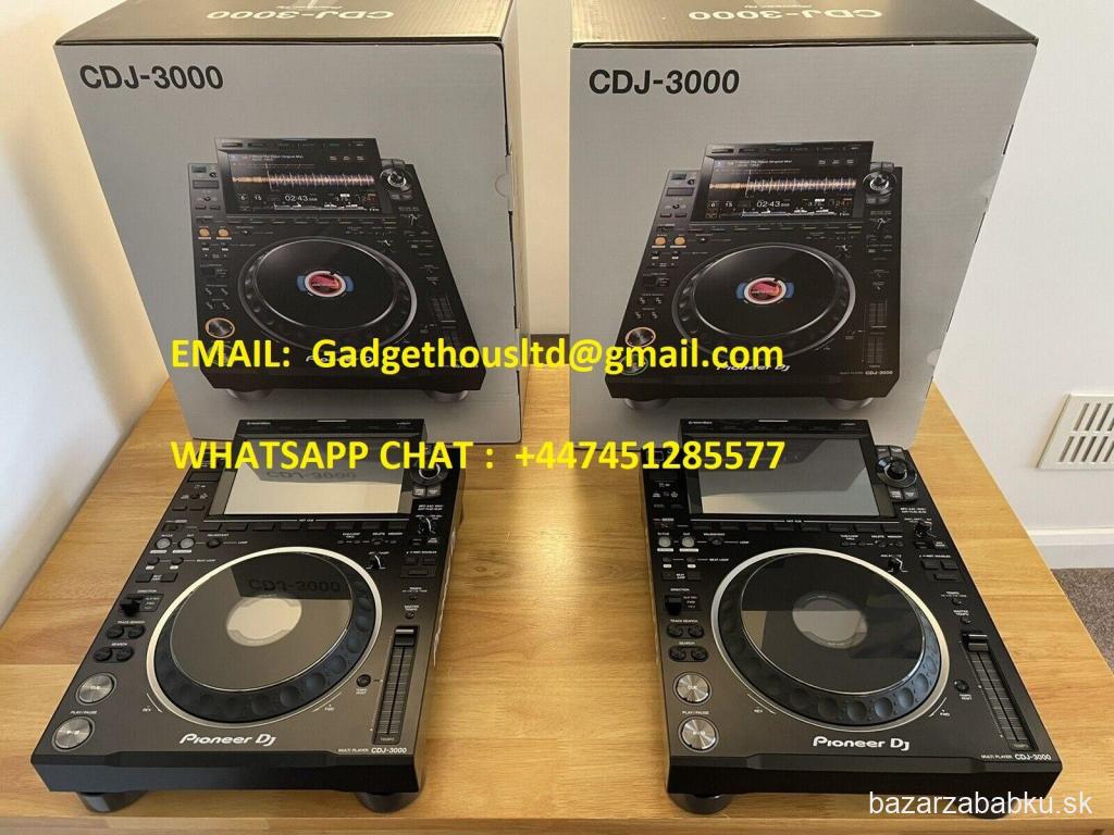 Pioneer CDJ-3000, Pioneer CDJ 2000NXS2, Pioneer DJM 900NXS2 , Pioneer DJ DJM-V10 DJ Mixer 